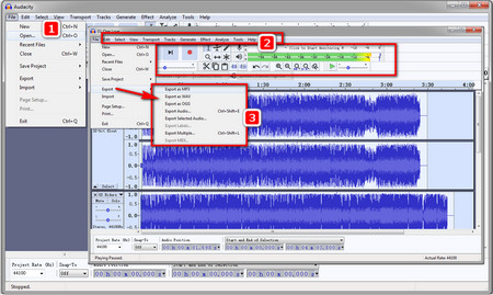 audacity audio editor translator